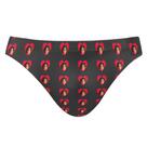 Cuecas de banho S Husky Custom Funny Faces Valentine Heart Men