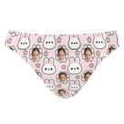 Cuecas de banho S Husky Funny Faces Easter para roupas de banho masculinas