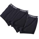 Cuecas de lã merino Fussybussy femininas, pacotes com 2 cuecas boxer