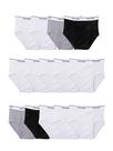 Cuecas Fruit of the Loom Big Tag Free Cotton Boys, pacote com 14