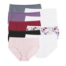 Cuecas Hanes Just My Size Cool Comfort de algodão para mulheres, pacote com 10
