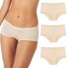 Cuecas íntimas Maidenform Boyshort One Fab Fit, pacote com 3