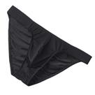 Cuecas Masculinas De Seda Gelada Com Cinto Largo, Bolsa U Sexy, Costas Franzidas, Respiráveis, Cuecas Masculinas De Seda Gelada Com Cinto Largo, Bolsa U Sexy, Costas Franzidas, Respiráveis,