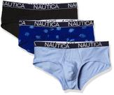 Cuecas Masculinas Nautica Kit com 3 Unidades em Algodão Stretch