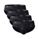 Cuecas Masculinas Respiráveis De Bambu, Pacote Com 4, Estilo Biquíni, Slip Masculino, Calzoncillos