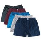 Cuecas Samba Canção - Kit Com 5 Unidades - Malha Fria Liganete Estampado Adulto Atacado - Somellos/D'stillo/Active Man Cuecas Samba Canção - Kit Com 5 Unidades - Malha Fria Liganete Estampado Adulto Atacado - Somellos/D'stillo/Active Man