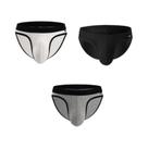 Cuecas Sexy Masculinas Com Bolsa U, Pacote Com 3 Tangas, Roupas Íntimas Para Homens