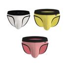 Cuecas Sexy Masculinas Com Bolsa U, Pacote Com 3 Tangas, Roupas Íntimas Para Homens Cuecas Sexy Masculinas Com Bolsa U, Pacote Com 3 Tangas, Roupas Íntimas Para Homens