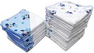 Cueiro Bebe Com Aplique Estampado 80x80cm Disney Kit 2