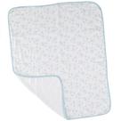 Cueiro de Fralda Estampado Teka 100% Algodão Azul - 75 x 100cm
