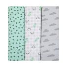 Cueiro Dupla Face Kit com 3 Estampas Coordenadas