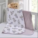 Cueiro Duplo Tecebem Baby Meg Malha 100% Algodão Estampado kinder 80cm x 90cm Rosa Cueiro Duplo Tecebem Baby Meg Malha 100% Algodão Estampado kinder 80cm x 90cm Rosa