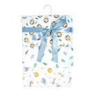 Cueiro estampado 1,00m x 80cm cabide com 03 unidades