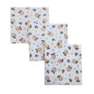 Cueiro Flanelado 60cm x 80cm Turma da Mônica Estampa Cebolinha Mantinhas Amamentação Fraldinhas De Pano