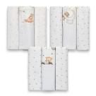 Cueiro Flanelado 80x80cm Estampado Enxoval Bebê Bublim 3 Pcs