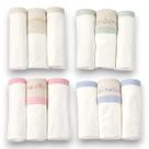 Cueiro Flanelado Algodão 80cm 3Pçs Enxoval Bebê Luxo Loupiot