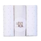 Cueiro flanelado estampado 80cm x 80cm