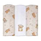Cueiro Flanelado Estampado com Puff 60 cm x 80 cm Pixuxu