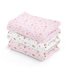 Cueiro Flanelado Papi Estampado 1,0CM X 80CM Feminino 03 Un