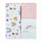 CUEIRO MANTA BUBLIM ARCO IRIS 79cm x 80cm CUEIRO MANTA BUBLIM ARCO IRIS 79cm x 80cm