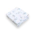 Cueiro Swaddle 3 Unidades Estampado Azul Fusca 1,0M X 80Cm Menino