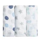 Cueiro swaddle papi soft estampado 80cm x 80cm contem 03 un- para bebe- enxoval- charutinho