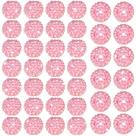 Cuentas de Strass Loetere de 20 mm con Cristal Rosa Redondas, Paquete de 40 Piezas Cuentas de Strass Loetere de 20 mm con Cristal Rosa Redondas, Paquete de 40 Piezas