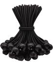Cuerdas Bungee WMZOBH con Bola 15 cm 50 Piezas Resistente para Exterior Negro Cuerdas Bungee WMZOBH con Bola 15 cm 50 Piezas Resistente para Exterior Negro