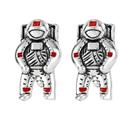 Cufflinks Astronaut Creative Space com tema espacial para homens