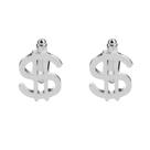 Cufflinks Creative Dollar Sign para homens em liga de zinco Cufflinks Creative Dollar Sign para homens em liga de zinco