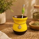 Cuia Chimarrão Imbuia Premium: Kit Completo com Madeira Nobre e Elegante