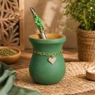 Cuia Chimarrão Imbuia Premium: Kit Completo com Madeira Nobre e Elegante