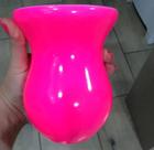 Cuia de madeira neon