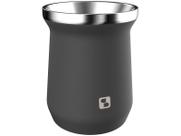Cuia Térmica de Chimarrão 250ml Cinza Everest Soprano