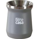 Cuia Térmica Para Chimarrão Tereré Matte 300ml Cinza