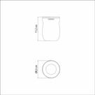 Cuia Térmica Tramontina Preta 240ml