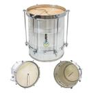 Cuica Profissional Luen 25x10 Pele Animal Aço Inox Instrumento Percussão Som Forte Cuica Profissional Luen 25x10 Pele Animal Aço Inox Instrumento Percussão Som Forte