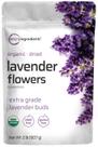 Culinária de flores de lavanda secas orgânicas de 1 kg Microingredientes