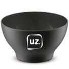 Cumbuca Tigela de Plástico 500ml Preto Caldos Sopas Petiscos 13,5x7,8cm Uz Premium
