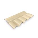 Cumeeira Articulada Pvc Colonial 88cm Lux Telhas Cumeeira Articulada Pvc Colonial 88cm Lux Telhas