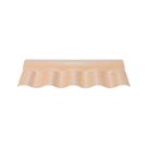 Cumeeira Central Articulada Colonial PVC 86 x 35cm Afort Cumeeira Central Articulada Colonial PVC 86 x 35cm Afort