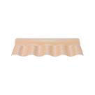 Cumeeira Central Articulada Colonial PVC 86 x 35cm Afort