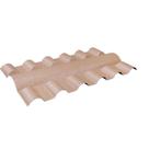Cumeeira Central Pvc Plan 88cm X 8cm Lux Telhas