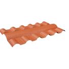 Cumeeira de PVC Plan 88cm x 8cm Lux Telhas Laranja/Terracota Cumeeira de PVC Plan 88cm x 8cm Lux Telhas Laranja/Terracota