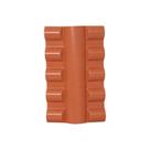 Cumeeira Nortelit Pvc Colonial Central Articulada Ceramica Par