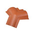 Cumeeira PVC Plan Triangular 50cm x 20cm Lux Telhas Laranja/Terracota Cumeeira PVC Plan Triangular 50cm x 20cm Lux Telhas Laranja/Terracota