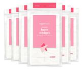 Cunhas de espuma cosmética Amazon Basics, 192 unidades (6 pacotes de 32)