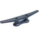 Cunho De Amarração Náutico Amarra Cabos 165Mm Preto Em Nylon