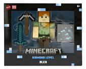 Cunjunto Minecarft Diamon Level Alex Mattel Hln39