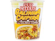 Cup Noodles Macarrão Instantâneo Galinha Caipira Pote 69g Cup Noodles Macarrão Instantâneo Galinha Caipira Pote 69g